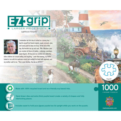 EZ Grip - Lighthouse Keepers 1000 Piece Jigsaw Puzzle - Out of Play