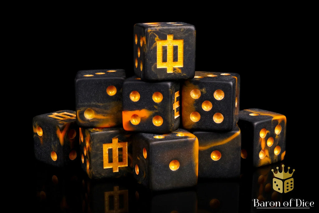 Lava Rune Dice - Out of Play