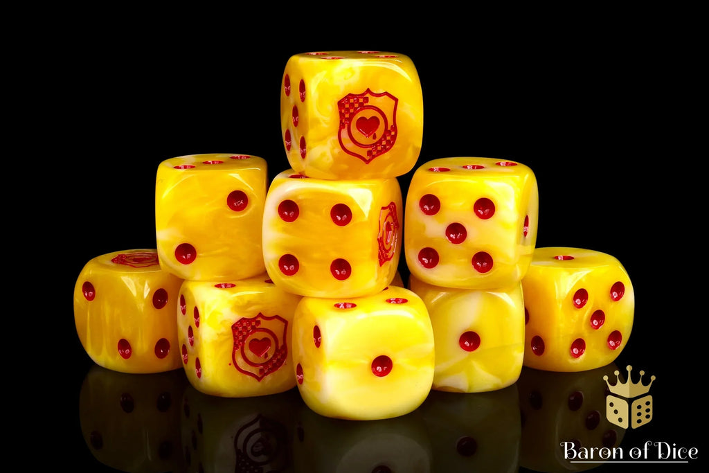 Bleeding Heart Dice - Out of Play