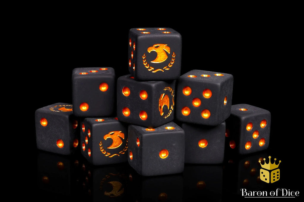 Golden Eagle Dice - Out of Play