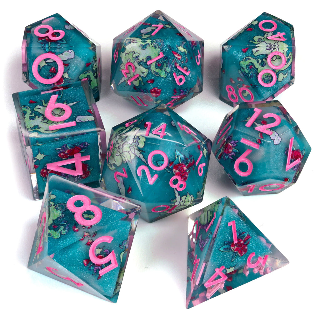 Ghost Unicorn | 8-Piece RPG Set | Baron's Signature Series