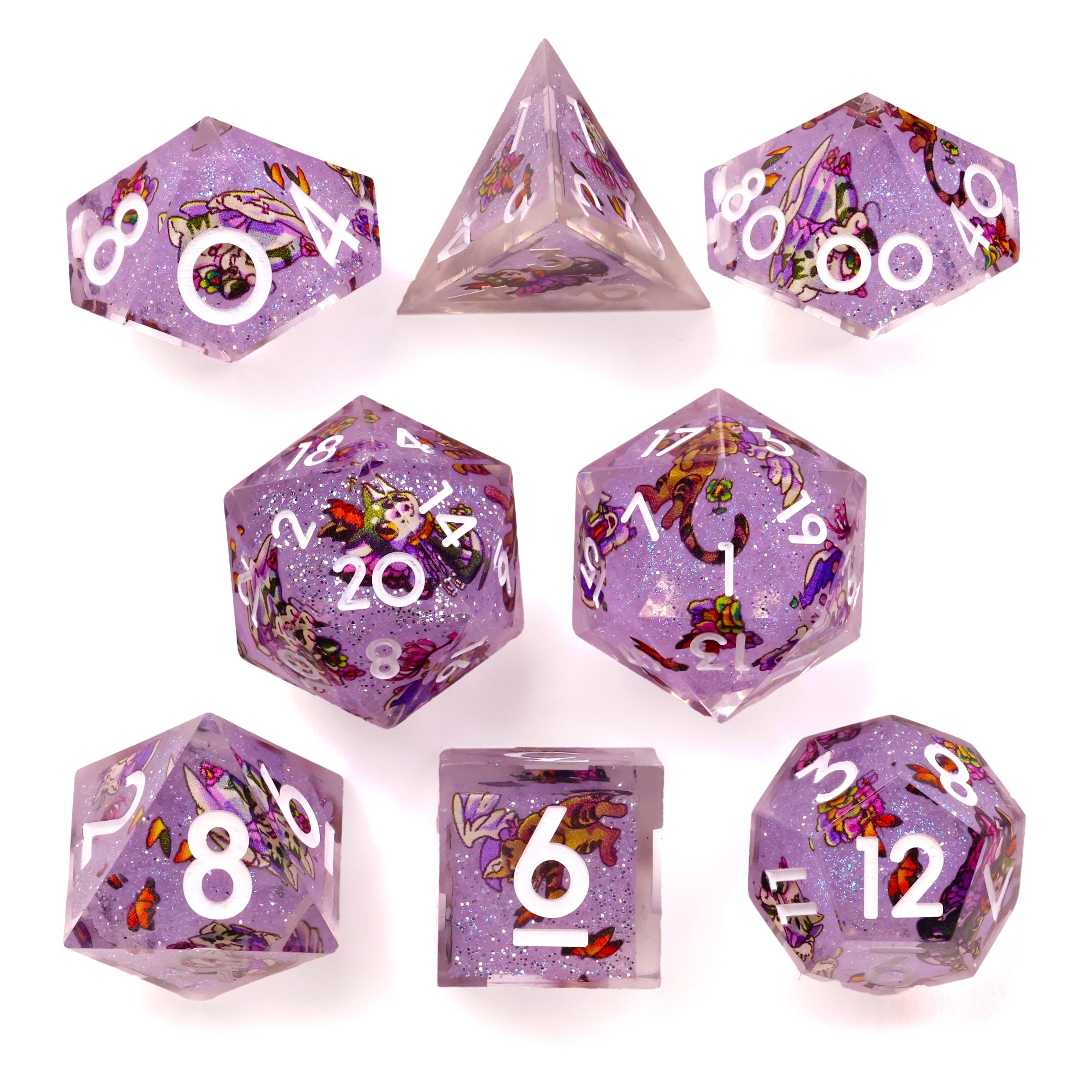 Magic Cats | 8-Piece RPG Set | Baron's Signature Series