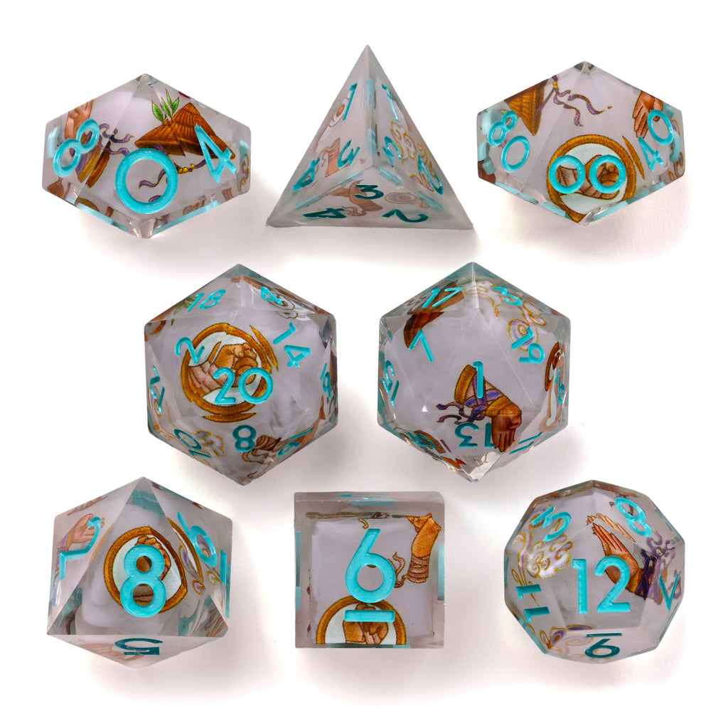 The Monk | 8-Piece RPG Set | Baron's Signature Series