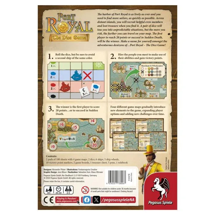 Port Royal: Dice Game - Out of Play