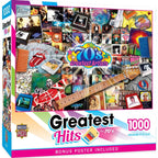 Greatest Hits - 70's Artists 1000 Piece Jigsaw Puzzle - Out of Play