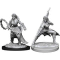 D&D Nolzur's Marvelous Miniatures: Human Monk Female - Out of Play