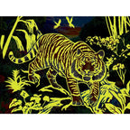 Glow in the Dark - Stalking Tiger 300 Piece EZ Grip Jigsaw Puzzle - Out of Play