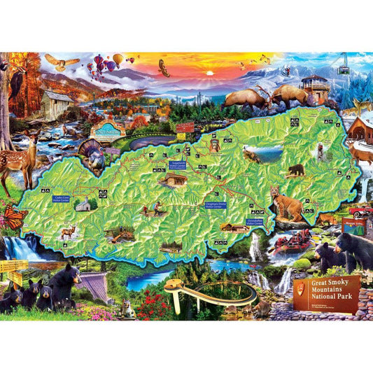 Great Smoky Mountains National Park 1000 Piece Jigsaw Puzzle MasterPieces Puzzle Company INC