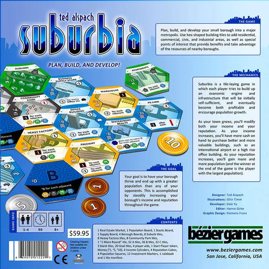 Suburbia - Board Game PunkOuter Games
