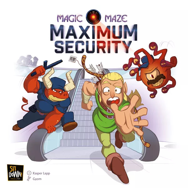 Magic Maze: Maximum Security - Board Game - Out of Play