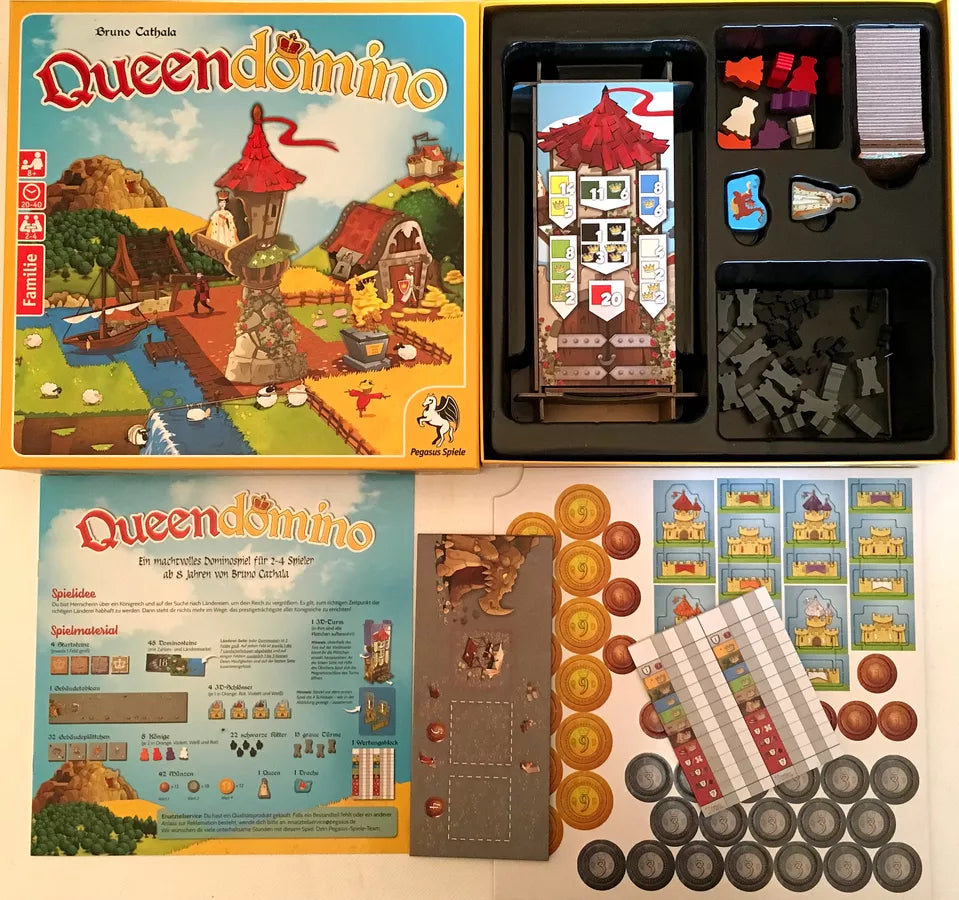 Queendomino - Board Game - Out of Play