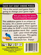 Taco Cat Goat Cheese Pizza - Board Game - Out of Play