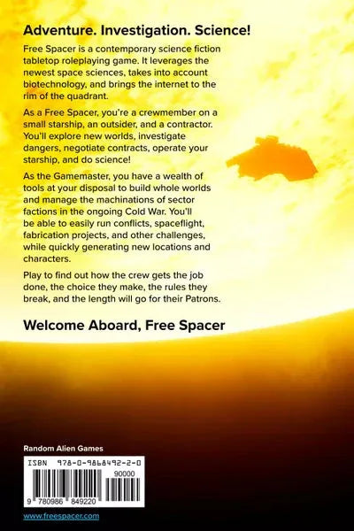 Free Spacer: A Sandbox Starship Tabletop Roleplaying Game - Out of Play