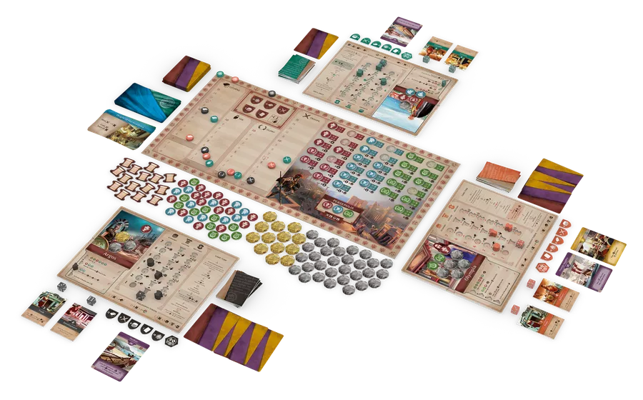 Khora: Rise Of An Empire - Board Game - Out of Play