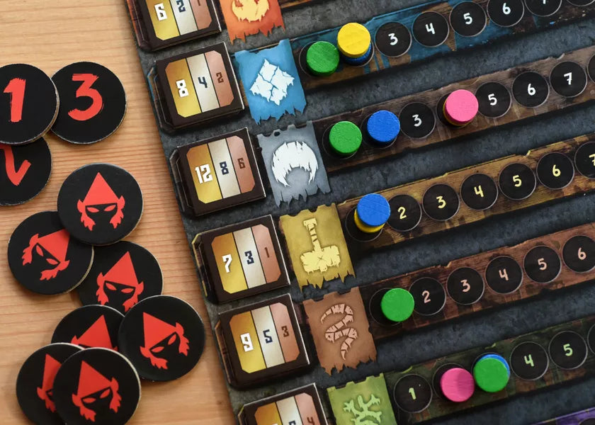 Fall of the Mountain King- Board Game - Out of Play