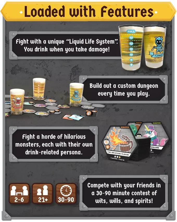 Heroes of Barcadia - Board Game - Out of Play