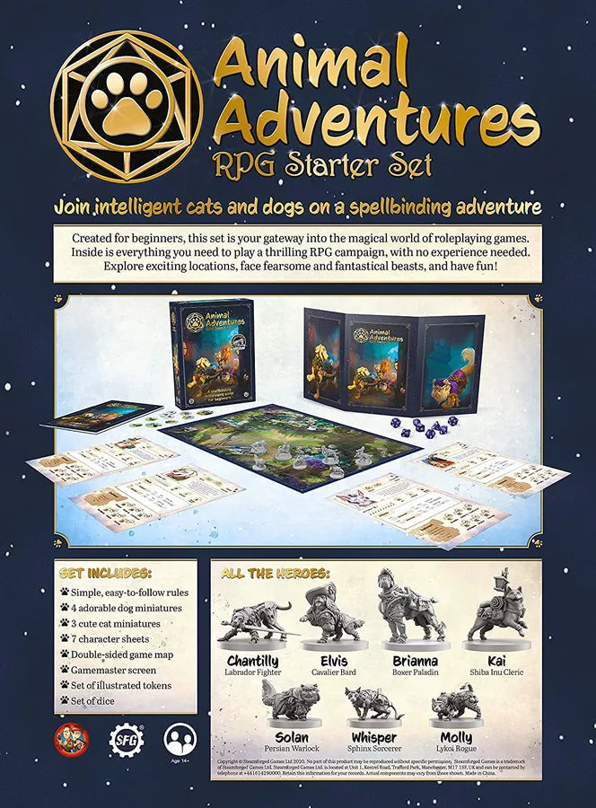 Animal Adventures - RPG Starter Set PunkOuter Games
