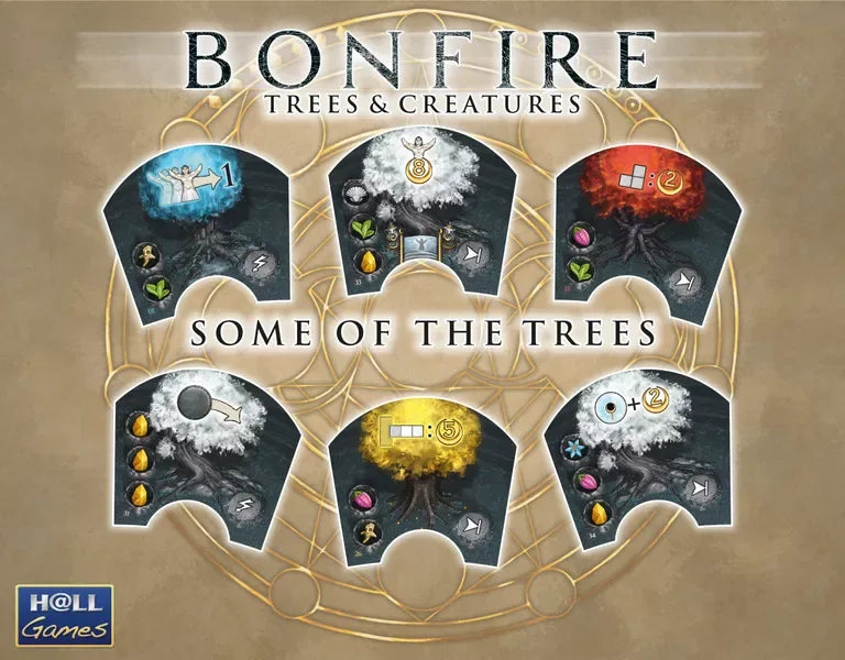 Bonfire: Trees and Creatures - Board Game - Out of Play