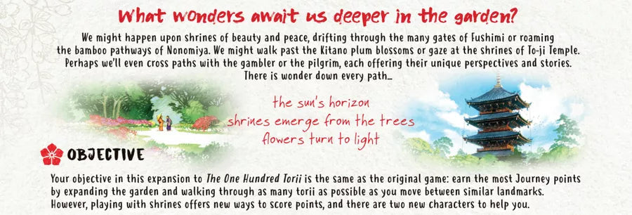 One Hundred Torii: Diverging Paths - Board Game - Out of Play