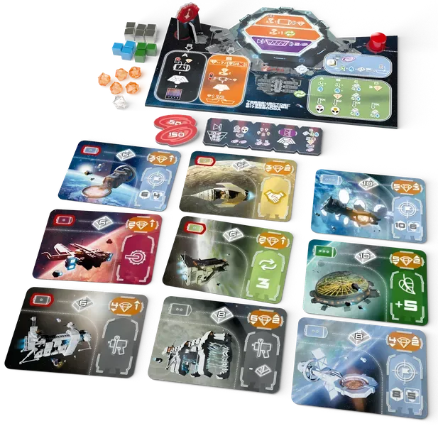 Space Station Phoenix - Board Game - Out of Play
