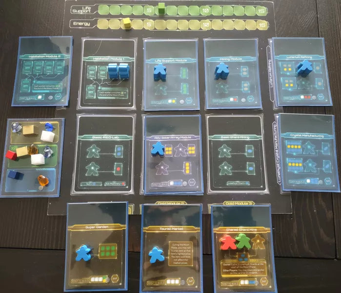 Lunar Rush - Board Game - Out of Play