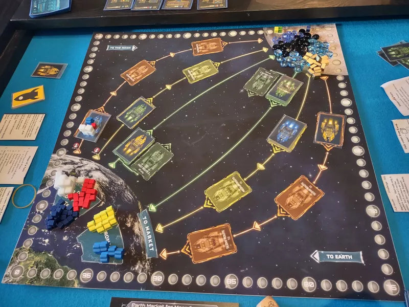 Lunar Rush - Board Game - Out of Play