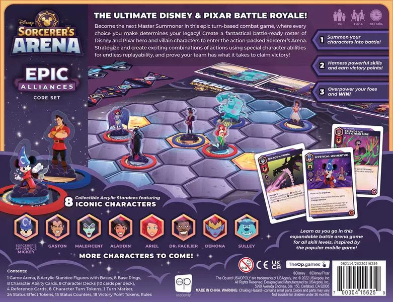 Disney Sorcerer's Arena: Epic Alliances - Board Game - Out of Play