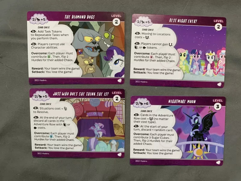 My Little Pony: Adventures in Equestria - Board Game - Out of Play