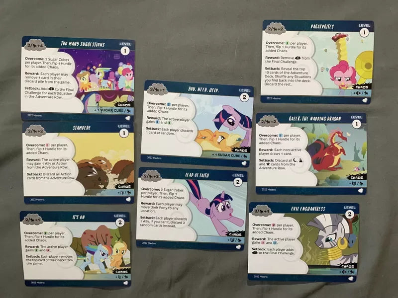My Little Pony: Adventures in Equestria - Board Game - Out of Play