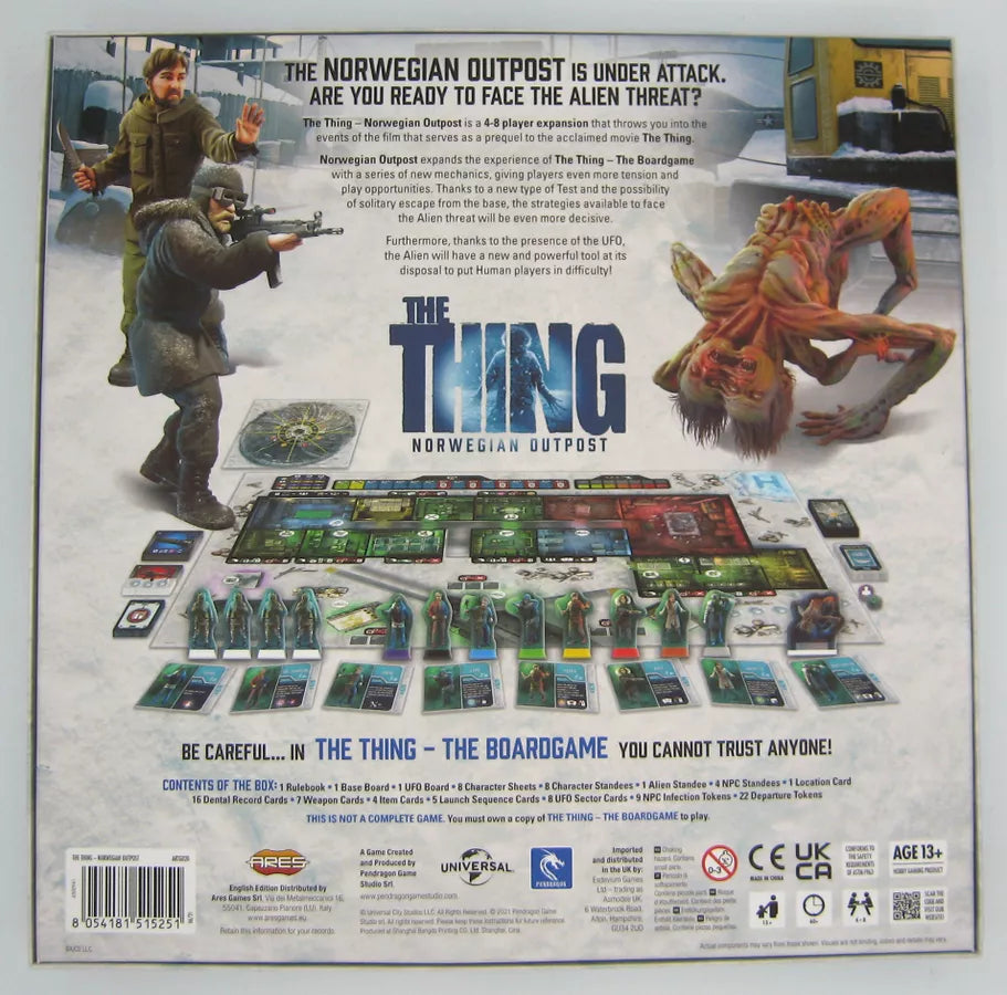 The Thing: Norwegian Outpost - The Boardgame PunkOuter Games