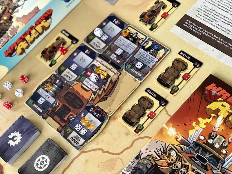 Wreckland Run - Board Game - Out of Play