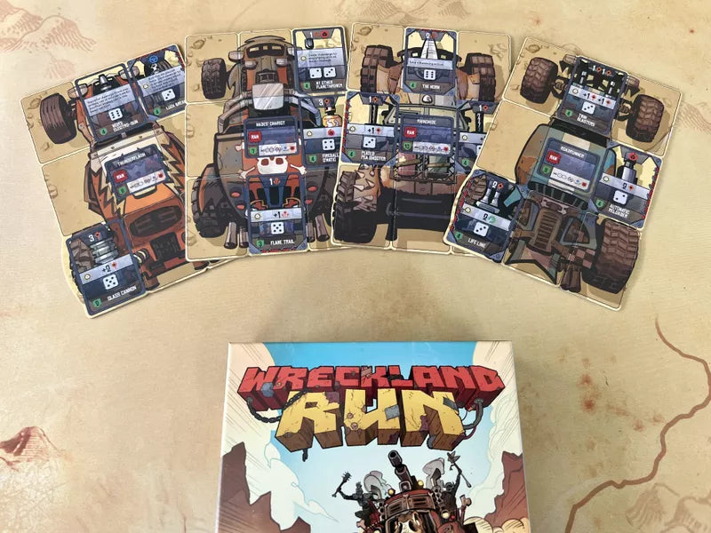 Wreckland Run - Board Game - Out of Play