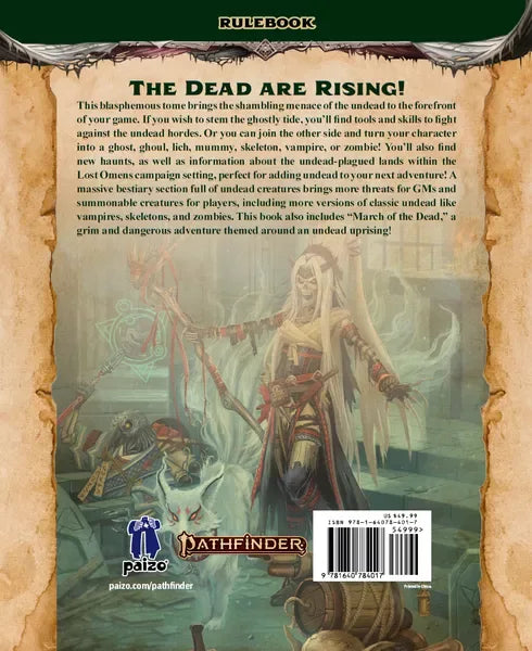 Pathfinder - Book of the Dead Special Edition - Out of Play