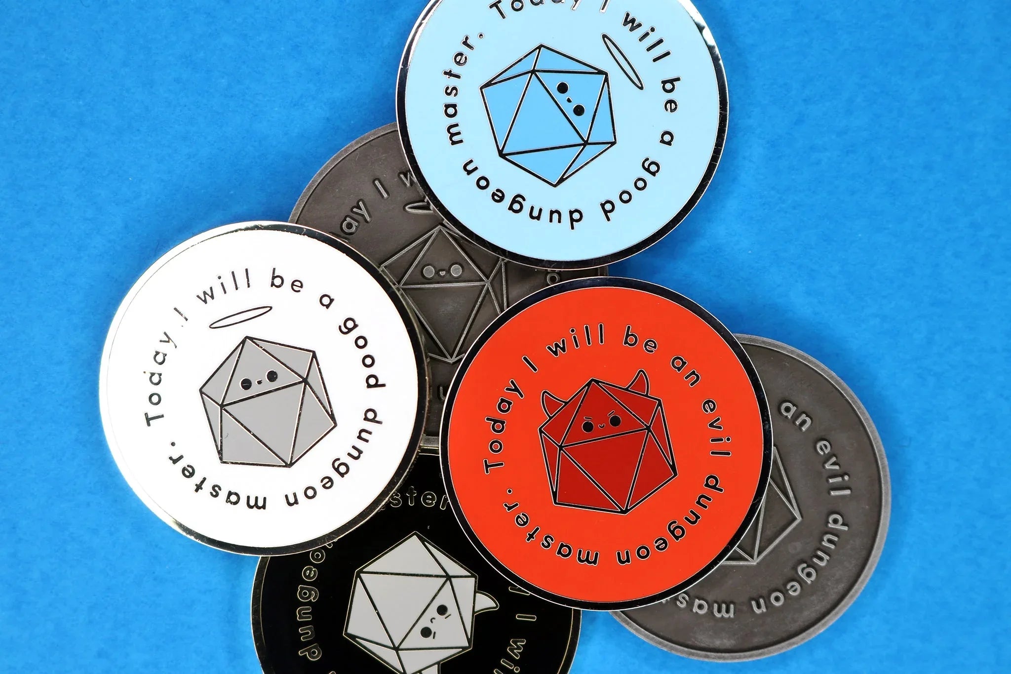Dungeon Master Alignment Coin - Out of Play