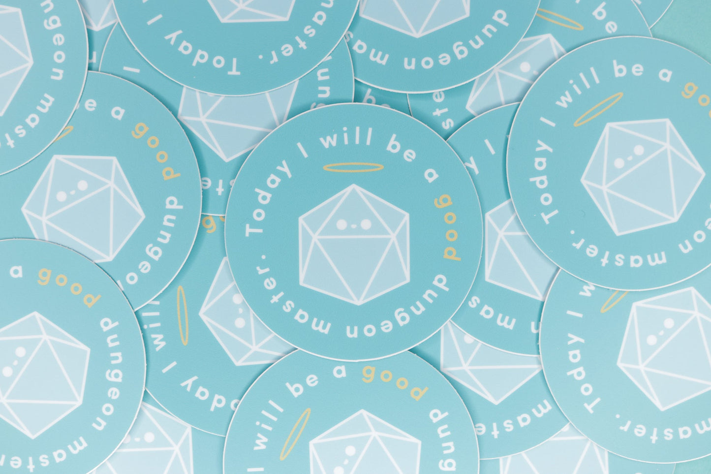 Good and Evil DM Sticker