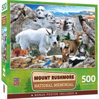 Mount Rushmore National Memorial 500 Piece Jigsaw Puzzle - Out of Play
