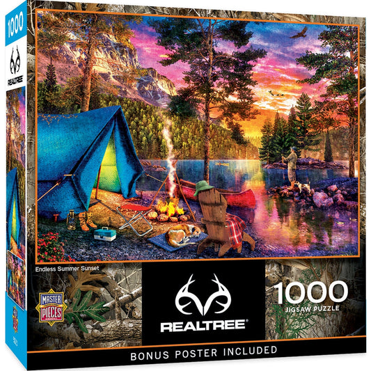 Realtree - Endless Summer Sunset 1000 Piece Jigsaw Puzzle - Out of Play