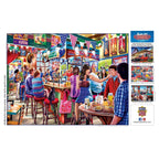 Drive-Ins, Diners & Dives - Duffy's Sports & Suds 550 Piece Jigsaw Puzzle - Out of Play
