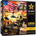 U.S. Army - Army Firepower 1000 Piece Jigsaw Puzzle - Out of Play