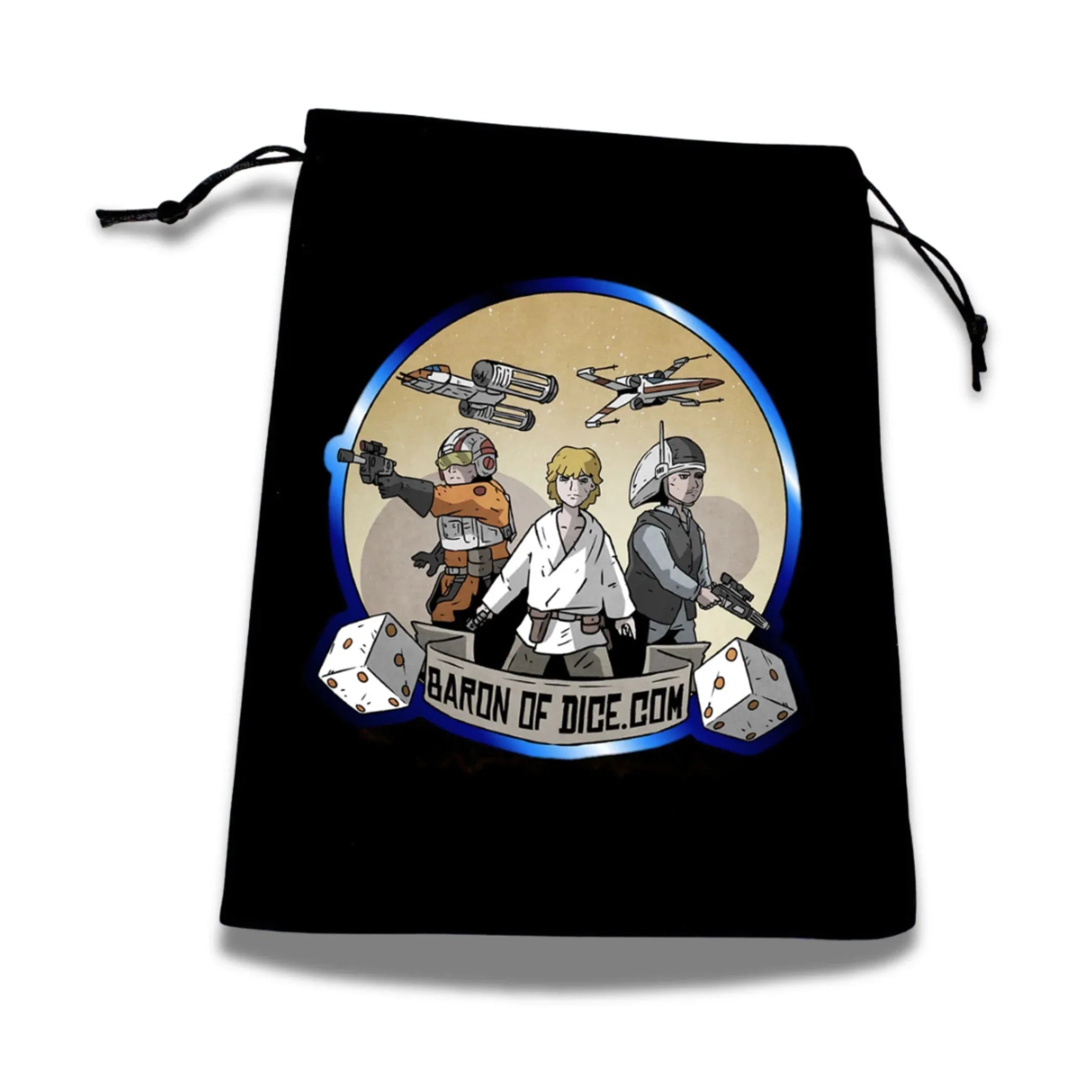 Premium Black Dice Bags - Out of Play