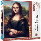 MasterPieces of Art - Mona Lisa 1000 Piece Jigsaw Puzzle - Out of Play