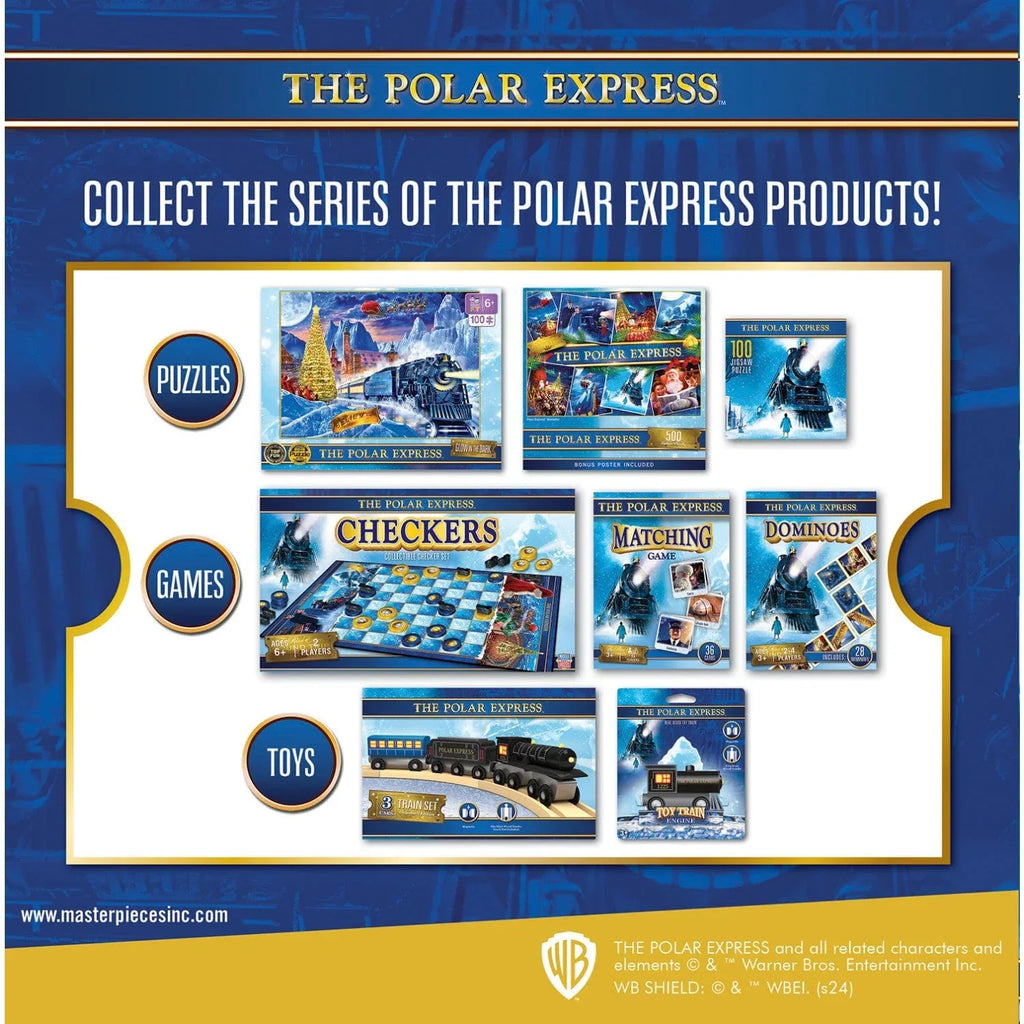 The Polar Express 4-Pack 100 Piece Jigsaw Puzzles - Out of Play