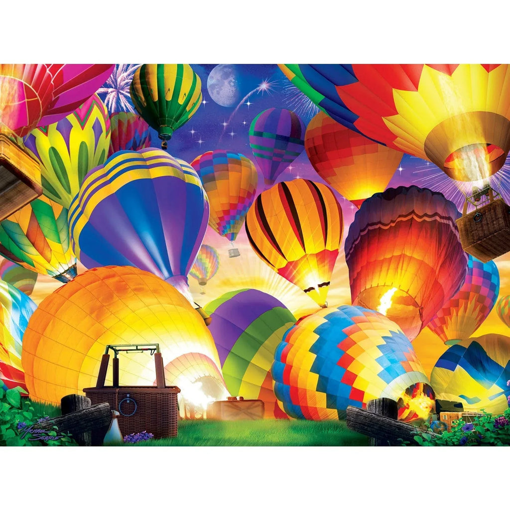 Glow in the Dark - Taking Flight 300 Piece EZ Grip Jigsaw Puzzle - Out of Play