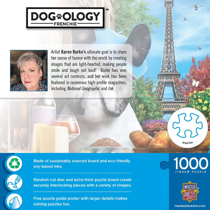 Dogology - Frenchie 1000 Piece Jigsaw Puzzle - Out of Play