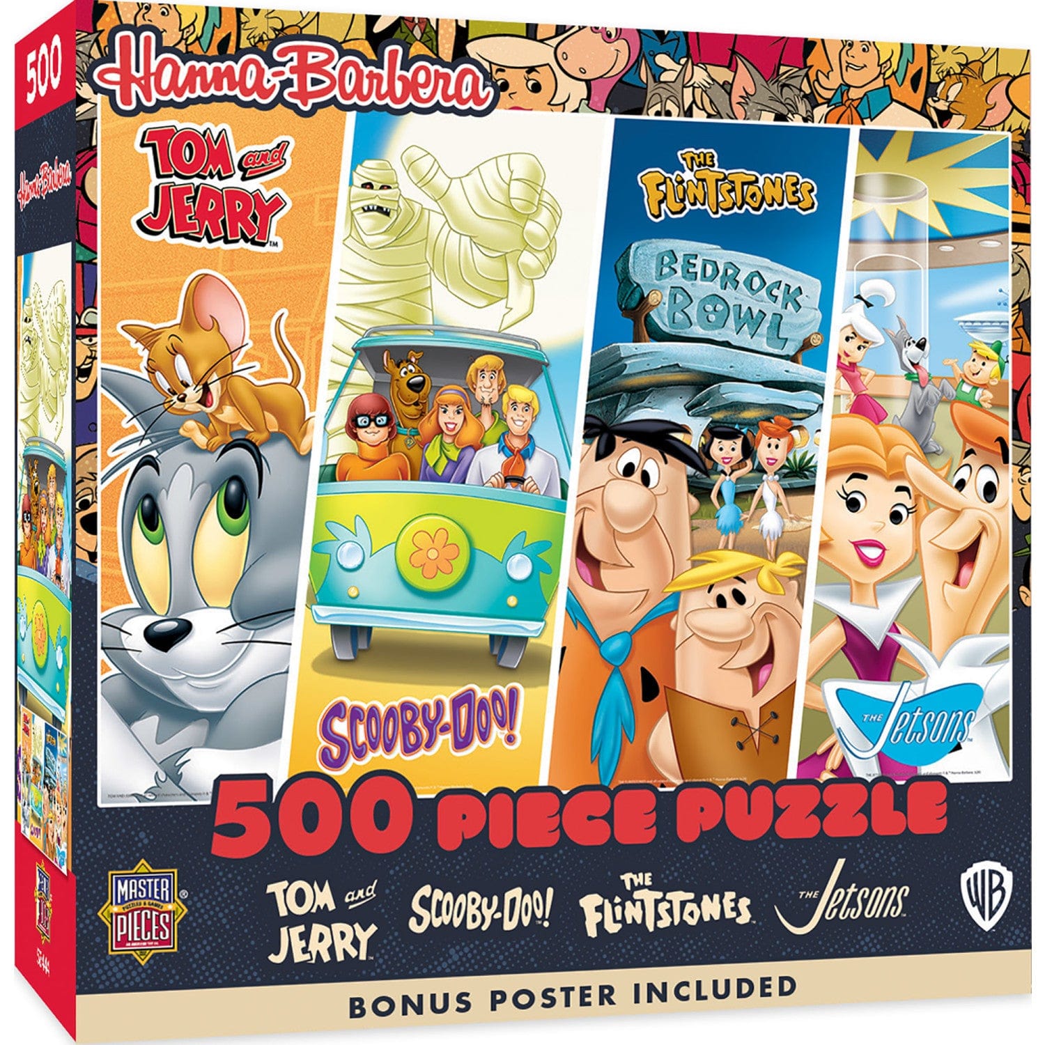 Cartoons - Hanna-Barbera Classics 500 Piece Puzzle - Out of Play