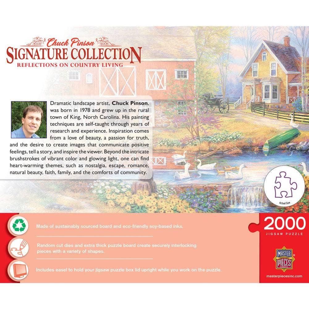 Signature Collection - Reflections on Country Living 2000 Piece Jigsaw Puzzle - Out of Play