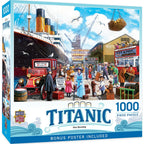 Titanic - Now Boarding 1000 Piece Jigsaw Puzzle - Out of Play