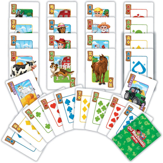 Old MacDonald's Farm Jumbo Playing Cards MasterPieces Puzzle Company INC