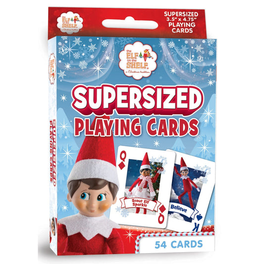 Elf on the Shelf Jumbo Playing Cards MasterPieces Puzzle Company INC
