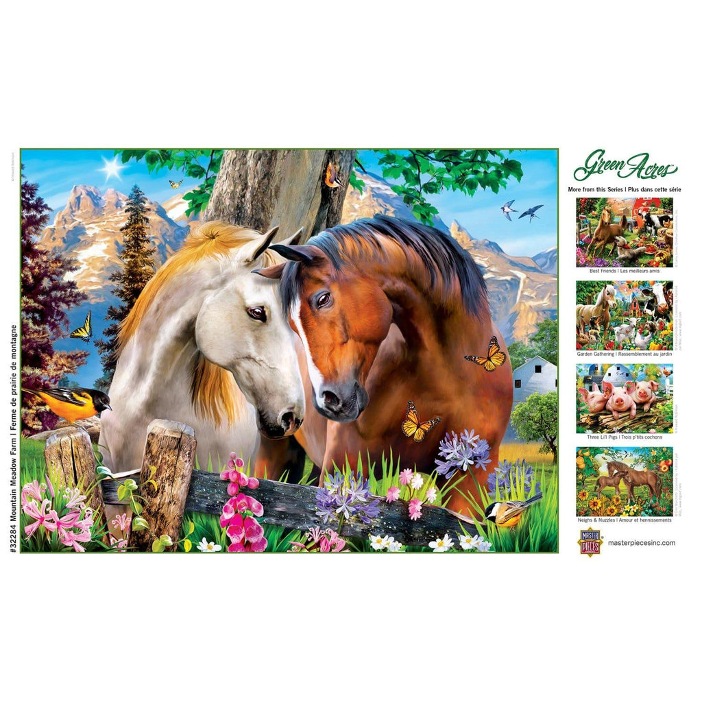 Green Acres - Mountain Meadow Farm 300 Piece EZ Grip Jigsaw Puzzle - Out of Play